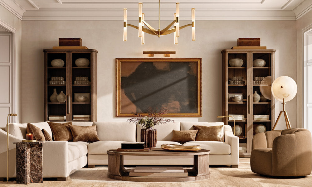 Arclume Etched Glass LED Chandelier