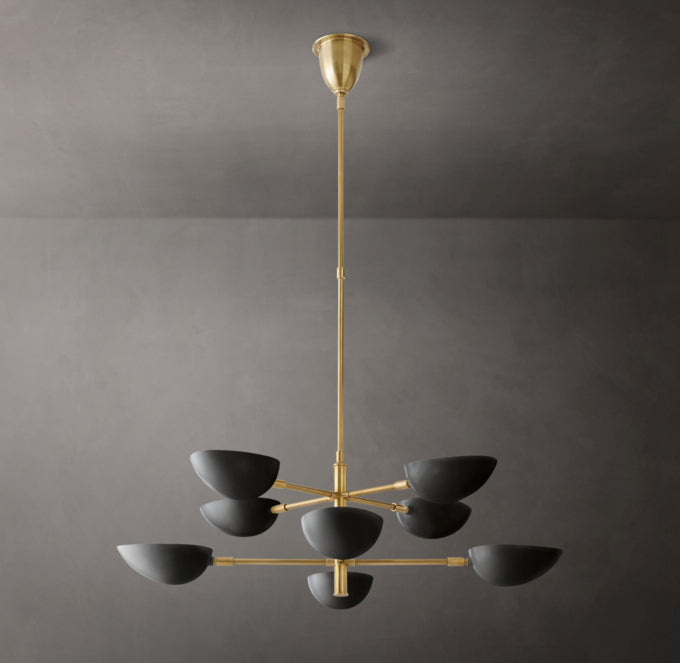 Axis Cup Shade Modern Chandelier