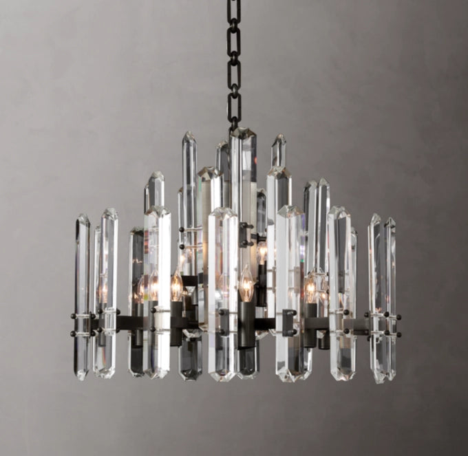 Belgrave Crystal Drum Chandelier