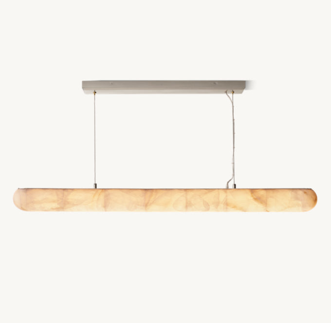 Calcera Linear Stone LED Chandelier