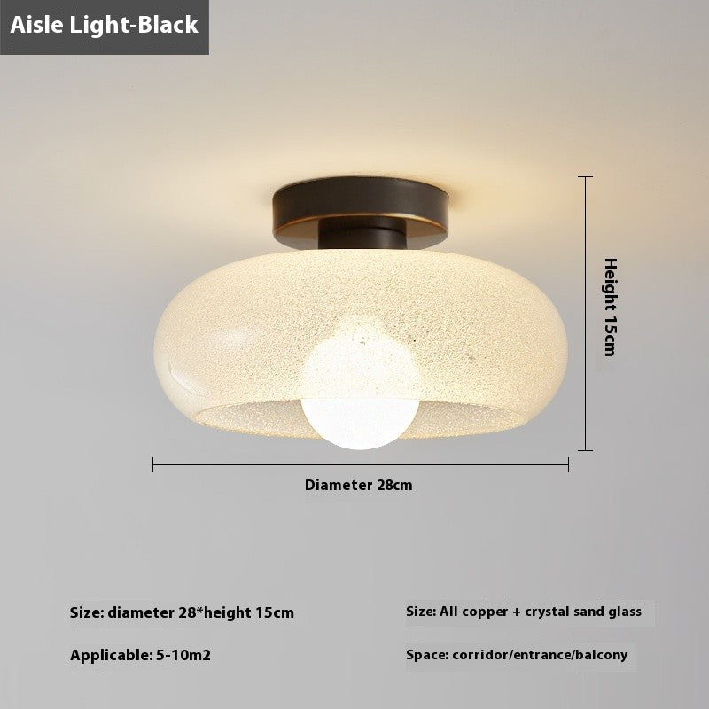 Chalazie Glass Ceiling Lamp