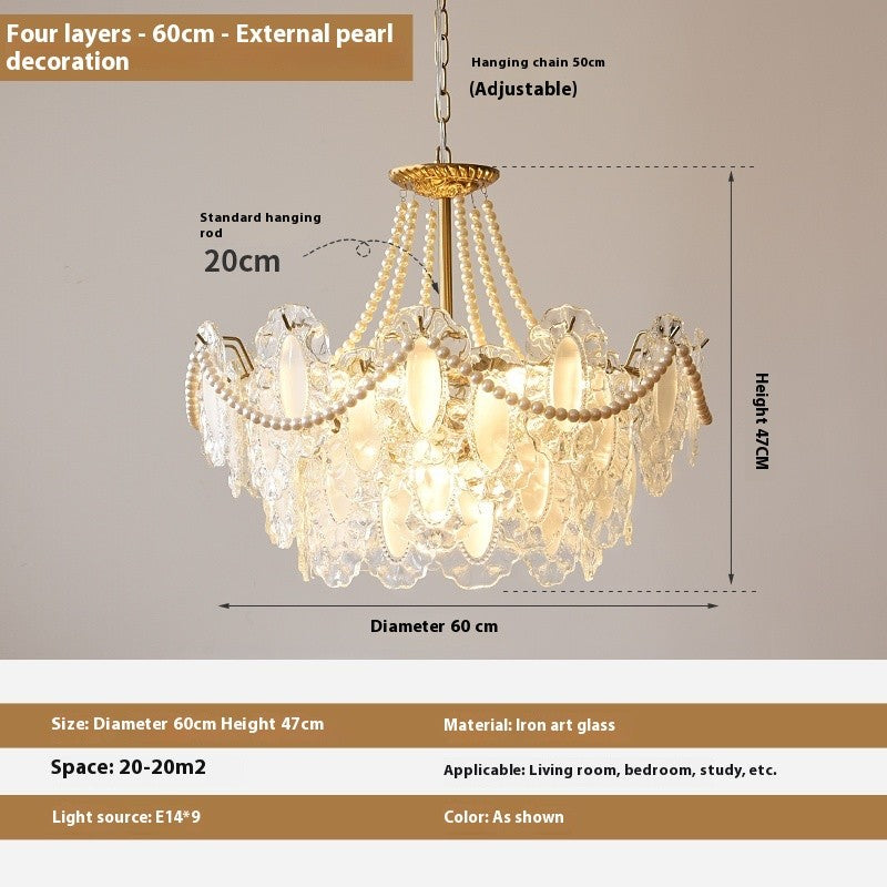 French Postmodern Chandelier