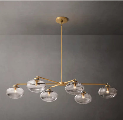 Aerialis Blown Glass Mobile Chandelier