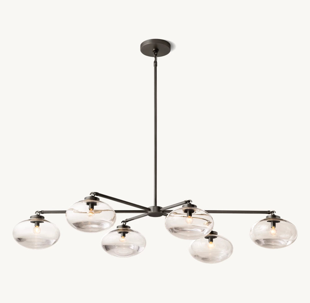 Aerialis Blown Glass Mobile Chandelier