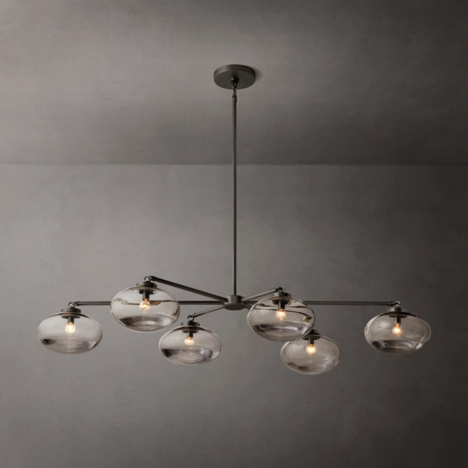 Aerialis Blown Glass Mobile Chandelier