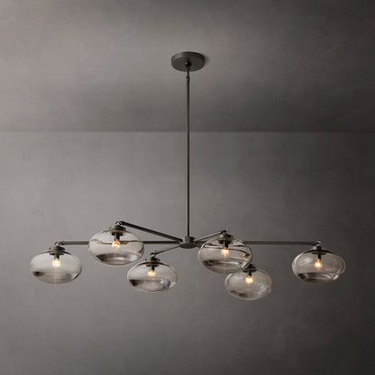 Aerialis Blown Glass Mobile Chandelier