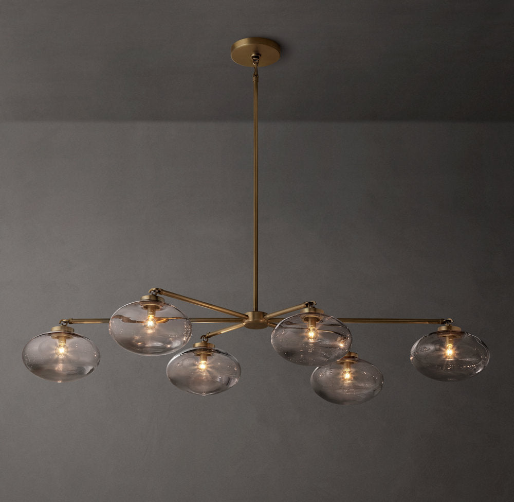 Aerialis Blown Glass Mobile Chandelier