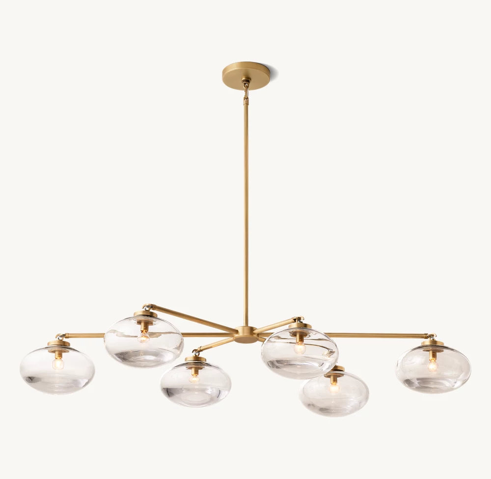 Aerialis Blown Glass Mobile Chandelier