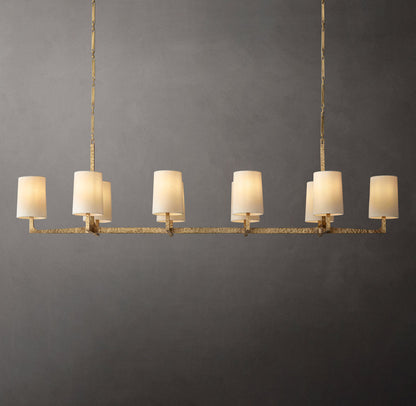 Alderline Linen Shade Chandelier