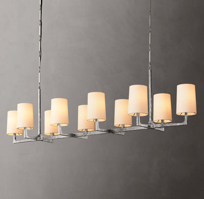Alderline Linen Shade Chandelier