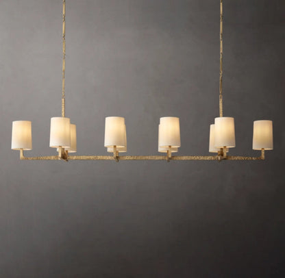 Alderline Linen Shade Chandelier