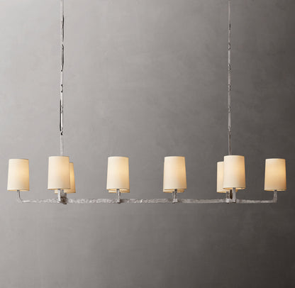 Alderline Linen Shade Chandelier