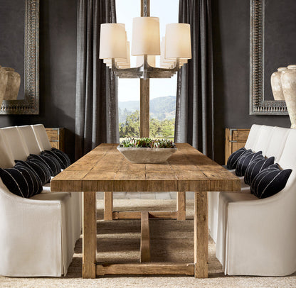 Alderline Linen Shade Chandelier