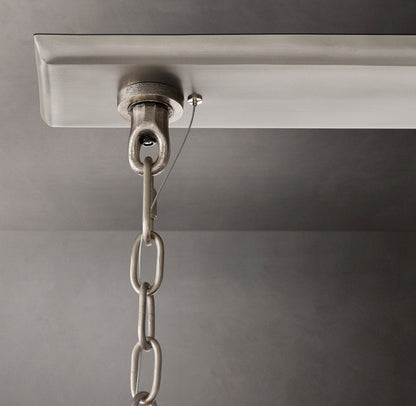 Arden Forge Faceted Glass Linear Chandelier