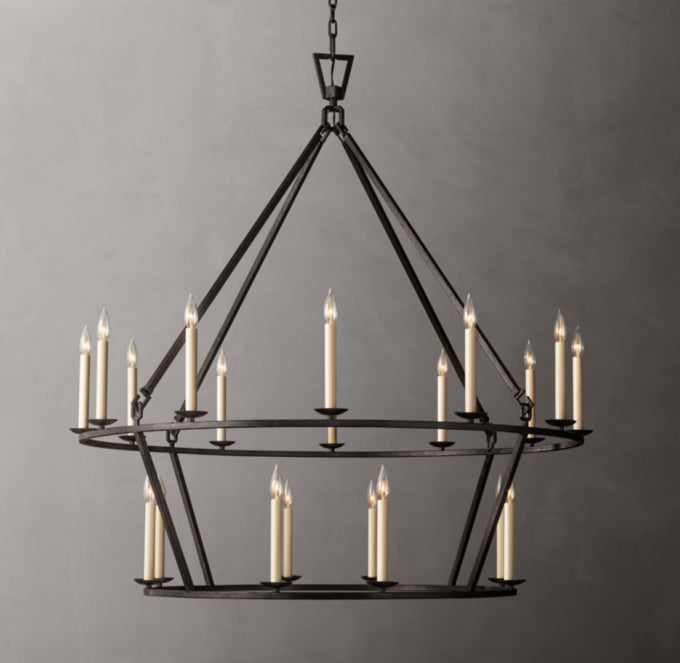 Ashbourne Openwork Candelabra Chandelier
