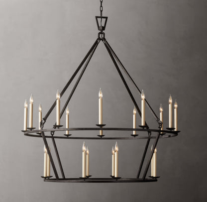 Ashbourne Openwork Candelabra Chandelier