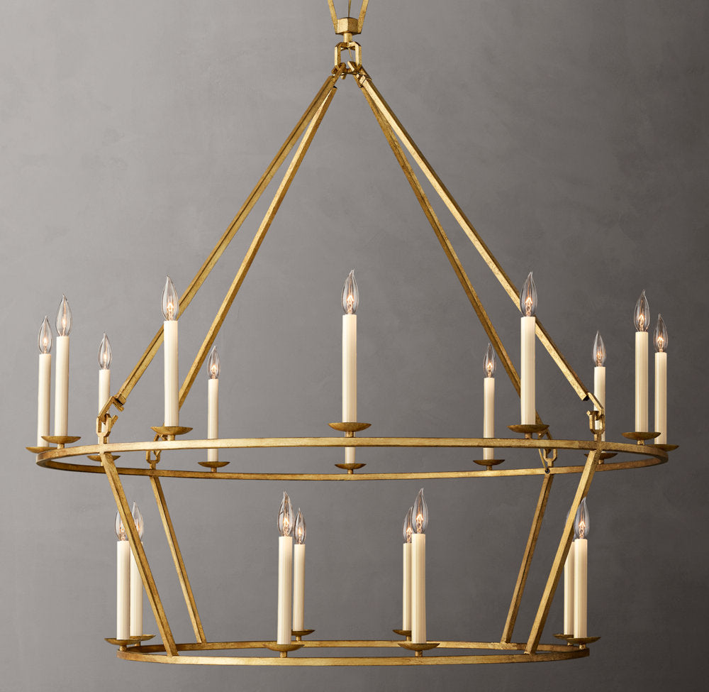 Ashbourne Openwork Candelabra Chandelier