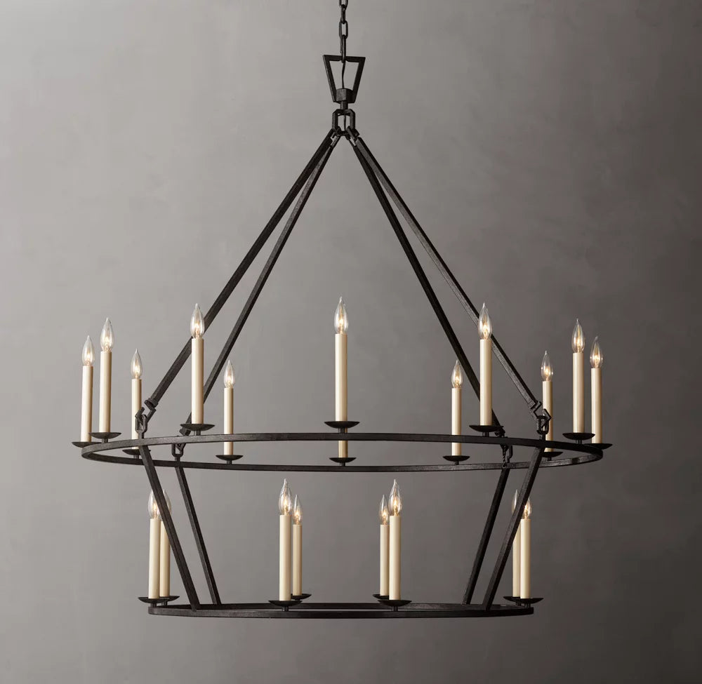Ashbourne Openwork Candelabra Chandelier