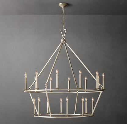 Ashbourne Openwork Candelabra Chandelier