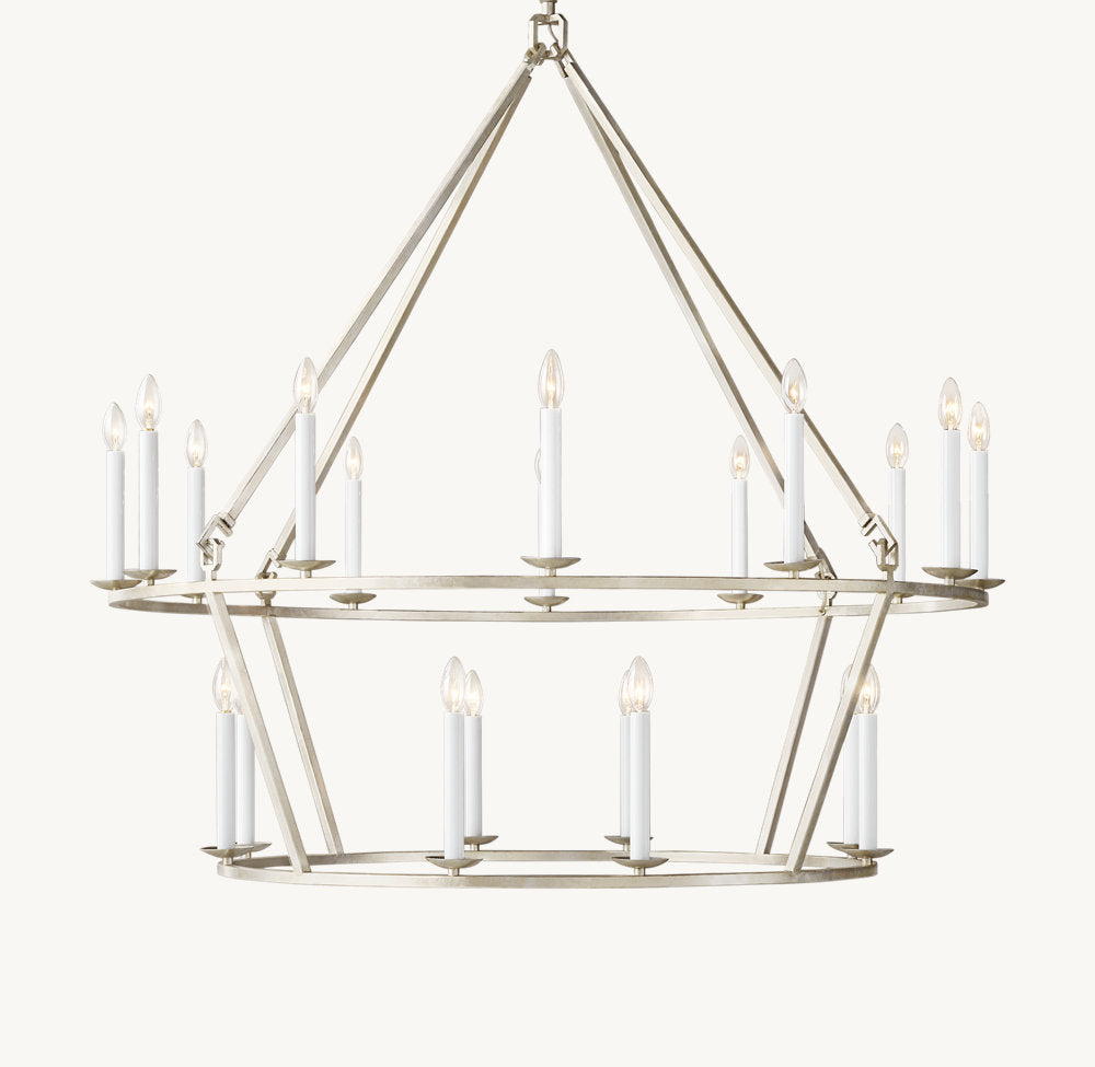 Ashbourne Openwork Candelabra Chandelier