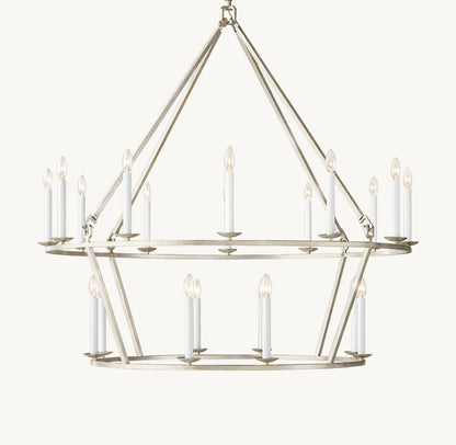 Ashbourne Openwork Candelabra Chandelier