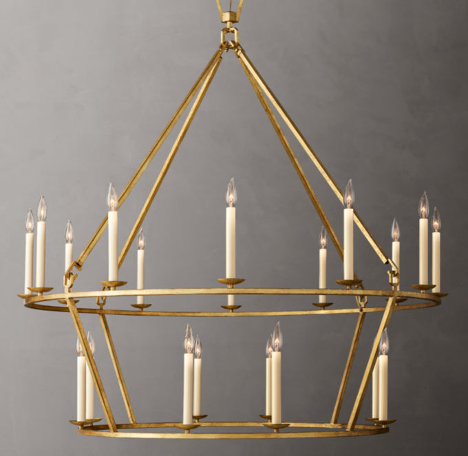 Ashbourne Openwork Candelabra Chandelier
