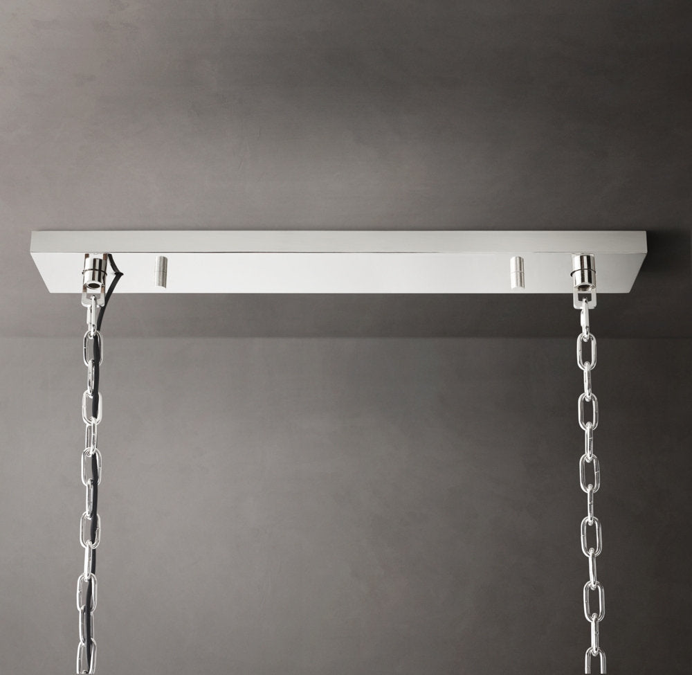 Astoria Deco Prism Linear Chandelier