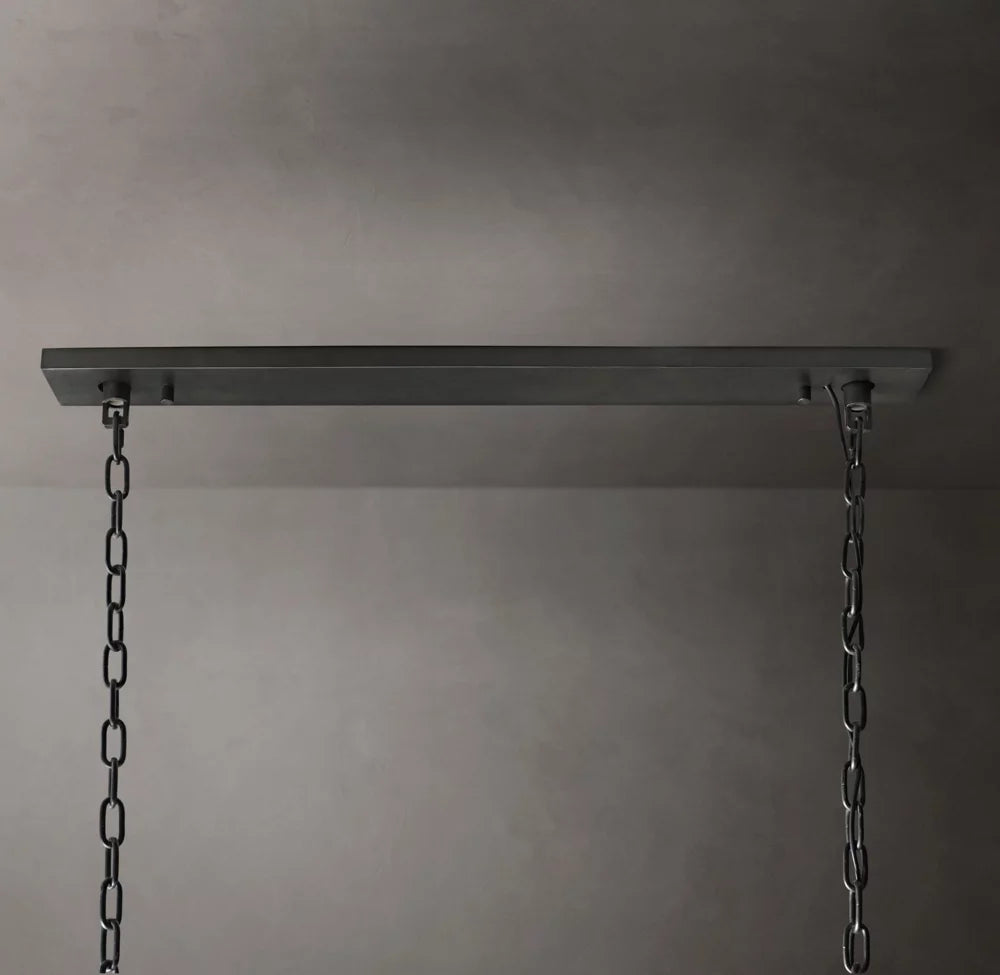 Astoria Deco Prism Linear Chandelier