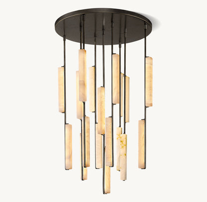 Astrielle Alabaster Prism LED Chandelier