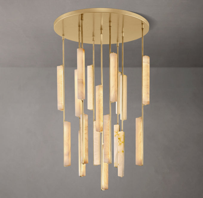 Astrielle Alabaster Prism LED Chandelier