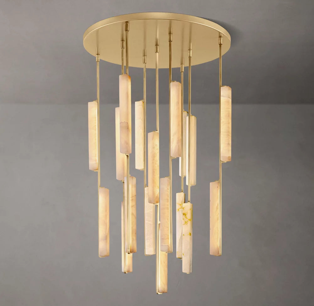 Astrielle Alabaster Prism LED Chandelier