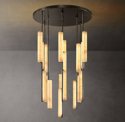 Astrielle Alabaster Prism LED Chandelier