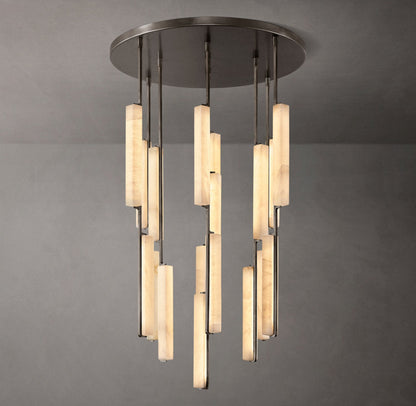 Astrielle Alabaster Prism LED Chandelier