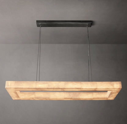 Aurelia Calcite Linear LED Chandelier