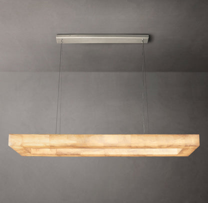 Aurelia Calcite Linear LED Chandelier
