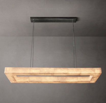 Aurelia Calcite Linear LED Chandelier