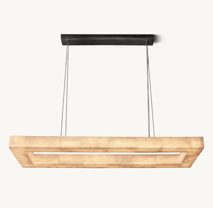 Aurelia Calcite Linear LED Chandelier