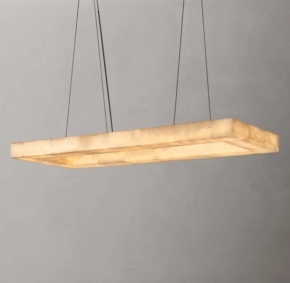 Aurelia Calcite Linear LED Chandelier