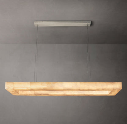 Aurelia Calcite Linear LED Chandelier