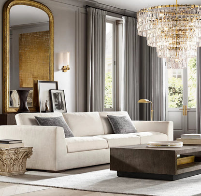 Auremont Tiered Crystal Chain Chandelier