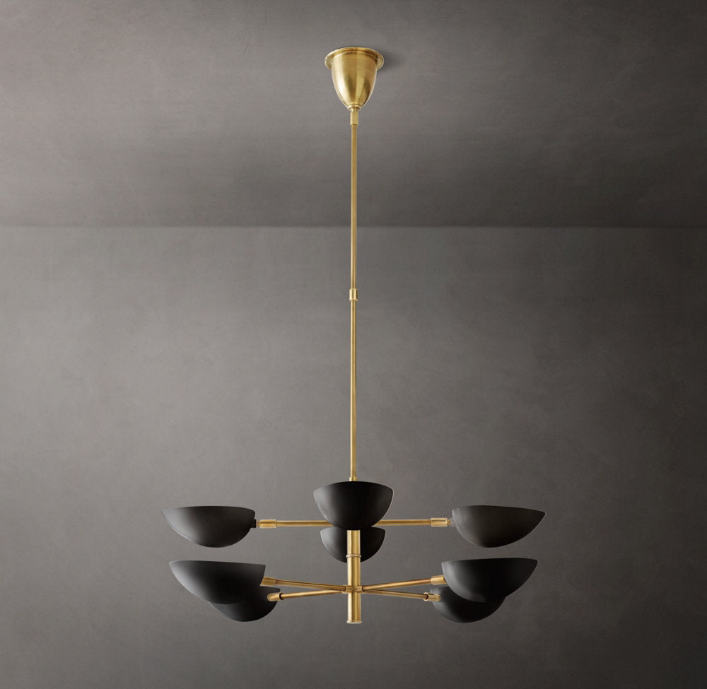 Axis Cup Shade Modern Chandelier