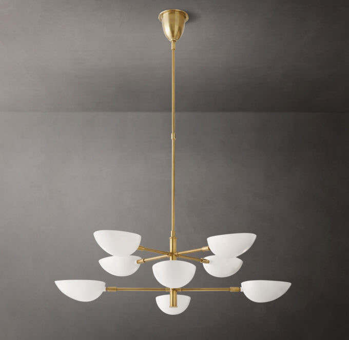 Axis Cup Shade Modern Chandelier