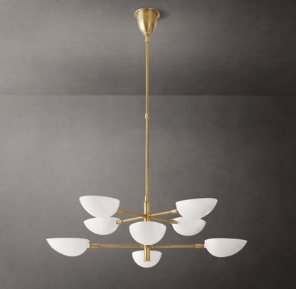 Axis Cup Shade Modern Chandelier