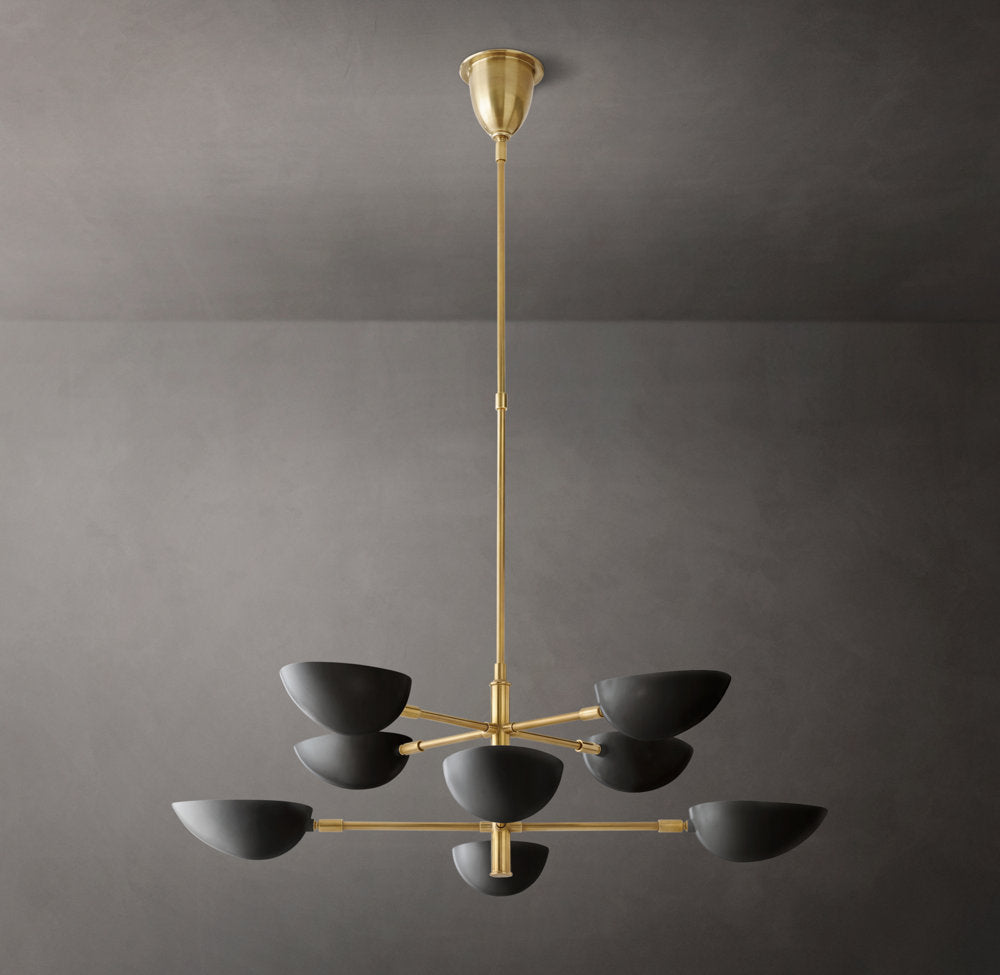 Axis Cup Shade Modern Chandelier