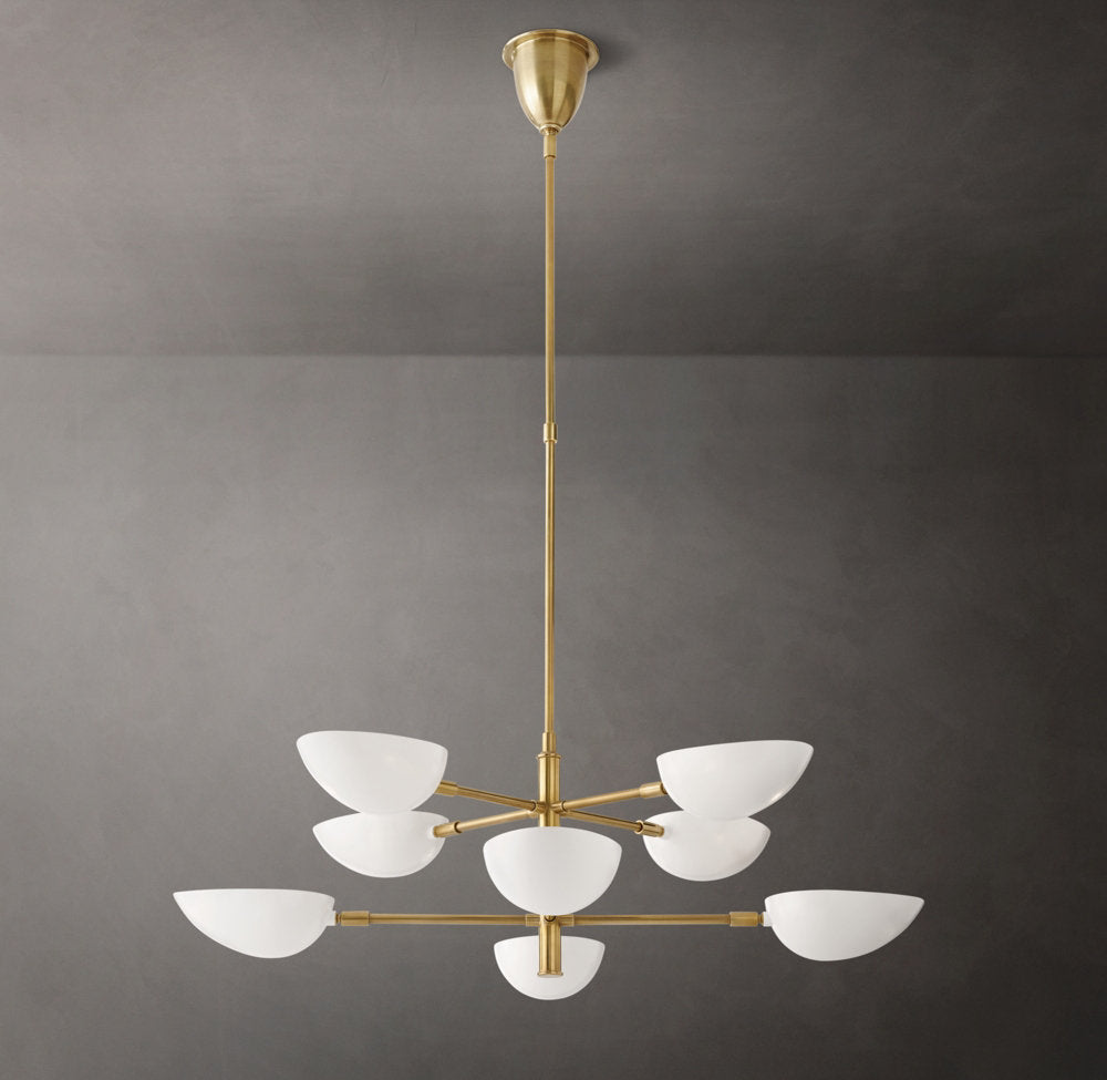 Axis Cup Shade Modern Chandelier