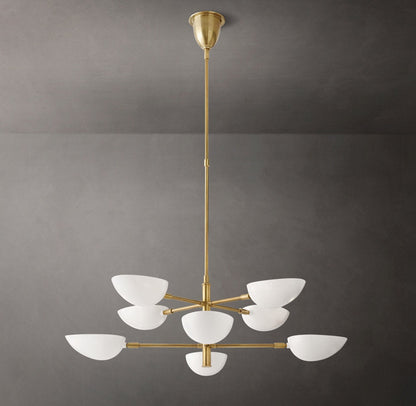 Axis Cup Shade Modern Chandelier