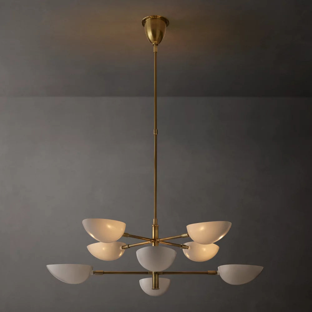 Axis Cup Shade Modern Chandelier