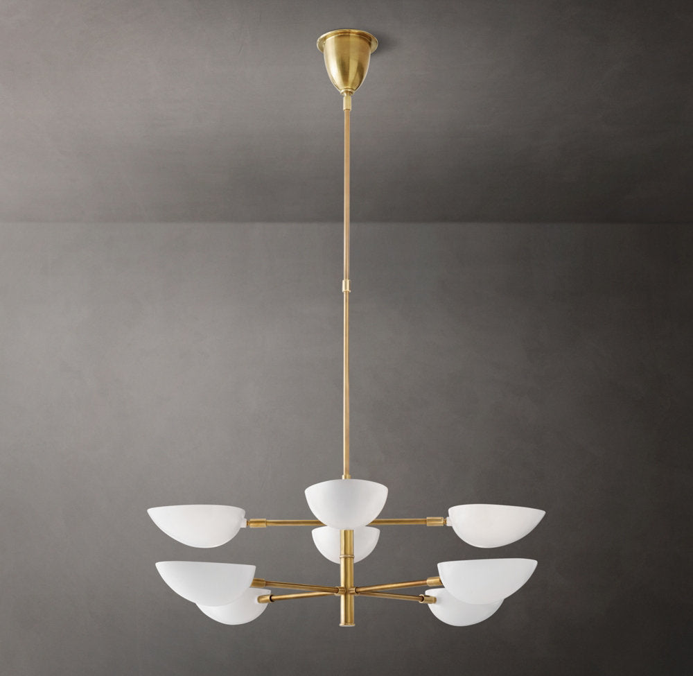 Axis Cup Shade Modern Chandelier