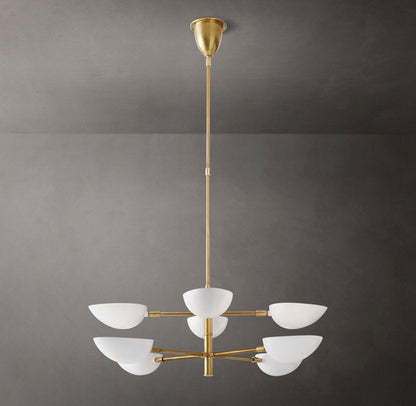 Axis Cup Shade Modern Chandelier