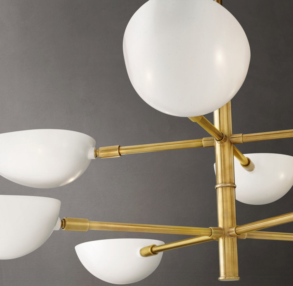 Axis Cup Shade Modern Chandelier